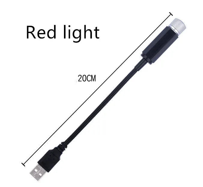 Purple starry sky car roof light for GM vehicles with aluminium housing and LED illumination