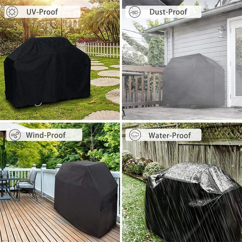 Premium Heavy-Duty Outdoor Grill Cover - Weatherproof and Long-Lasting Protection