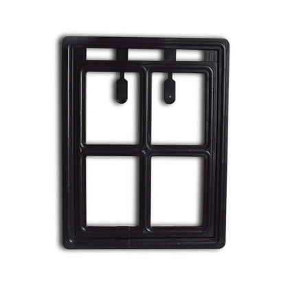 Creative Household Simple Pet Screen Door for dogs in black or white