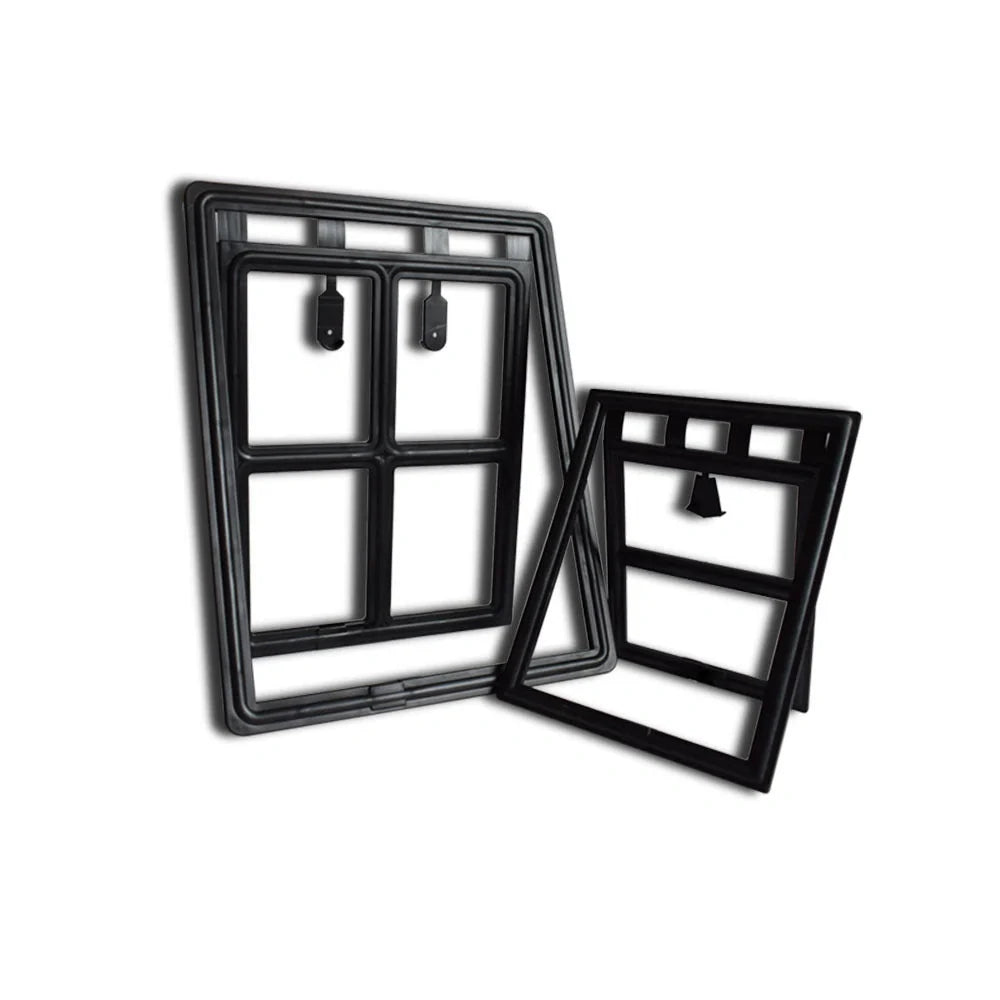 Creative Household Simple Pet Screen Door for dogs in black or white
