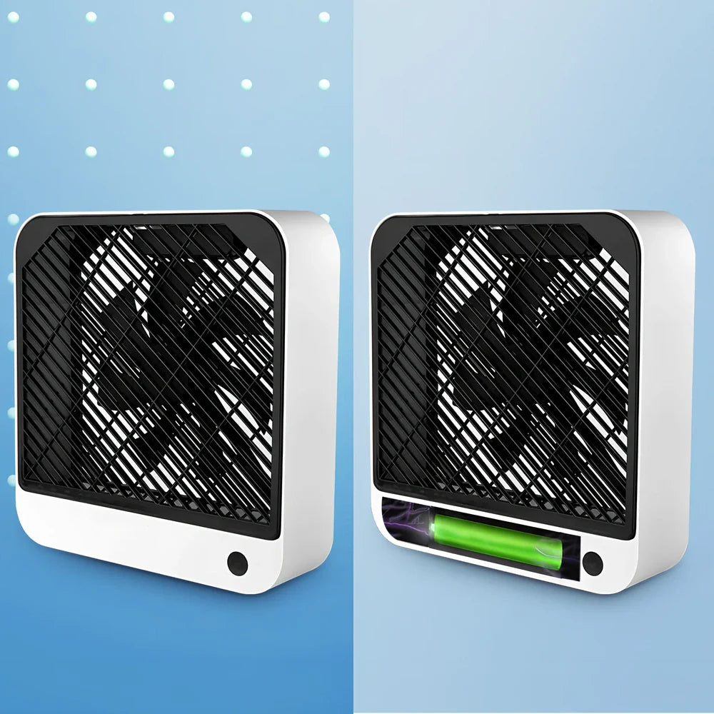 Square USB Charging Fan - 3W Power for 10m² Cooling with Two-Speed ...