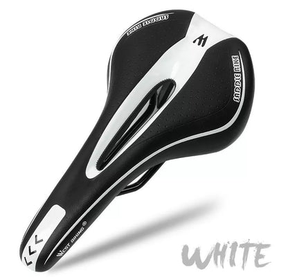 Universal bicycle seat with hollow design for mountain and road bikes