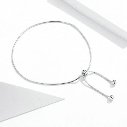 Elegant adjustable silver foot jewellery for girls with unique rhombus design