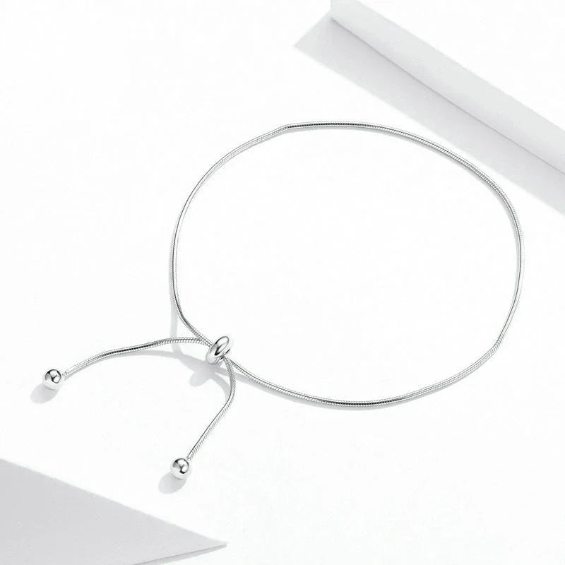 Elegant adjustable silver foot jewellery for girls with unique rhombus design