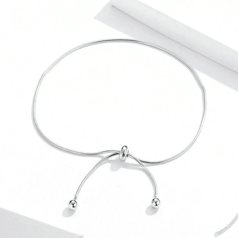 Elegant adjustable silver foot jewellery for girls with unique rhombus design
