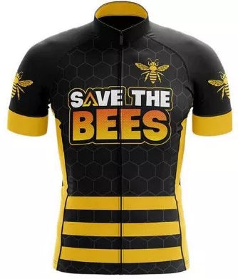 Short-sleeved bib cycling suit for men and women with moisture-wicking technology