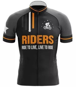 Short-sleeved bib cycling suit for men and women with moisture-wicking technology