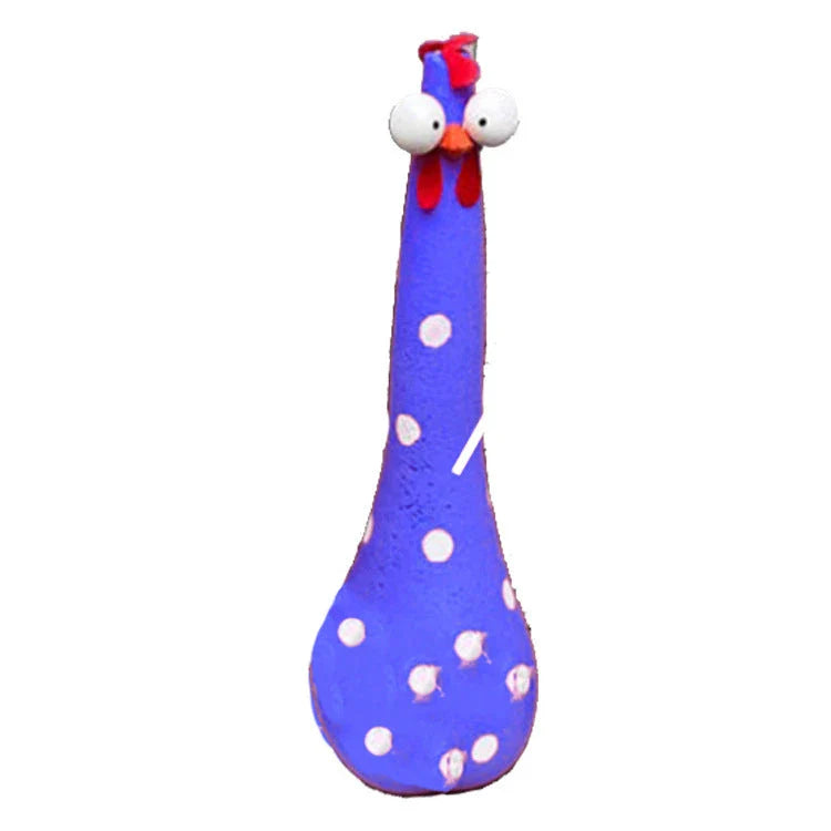 Colorful chicken garden statues made of high-quality resin, perfect for adding whimsical charm to your outdoor or indoor decor