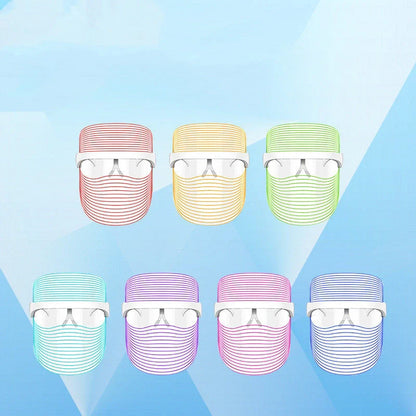 7 Colour LED Mask for skin rejuvenation and light therapy