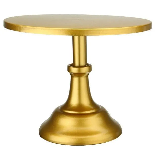 Three-tier circular dessert tray with 25cm sections in black, white, pink, or gold.