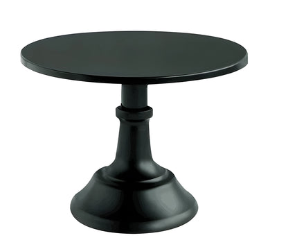 Three-tier circular dessert tray with 25cm sections in black, white, pink, or gold.