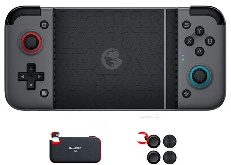 Android mobile phone game controller with cross keys for Gaze Chicks X2 stretching games