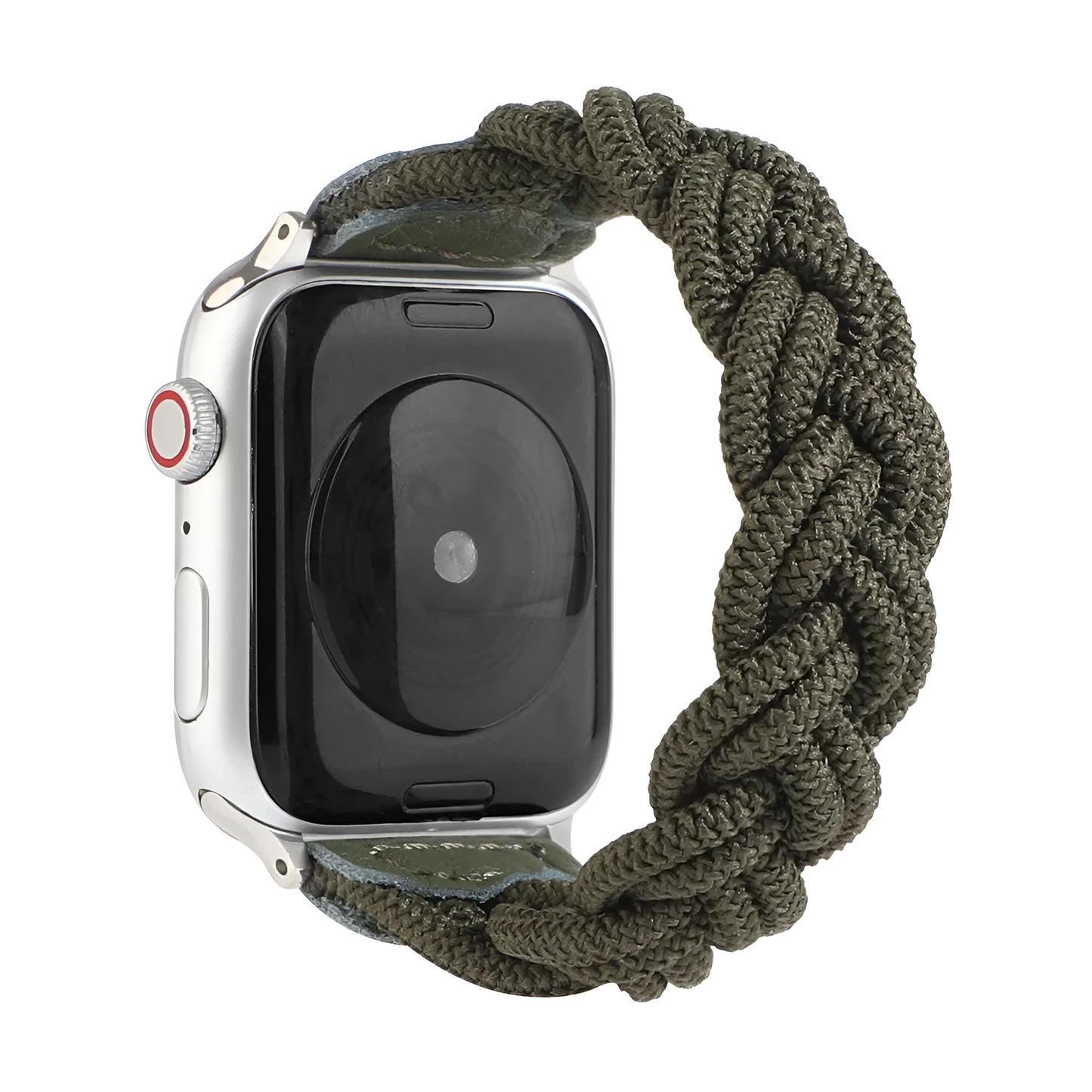 Braided single loop watch strap for Apple Watch in multiple colour and size options.