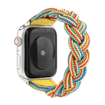 Braided single loop watch strap for Apple Watch in multiple colour and size options.
