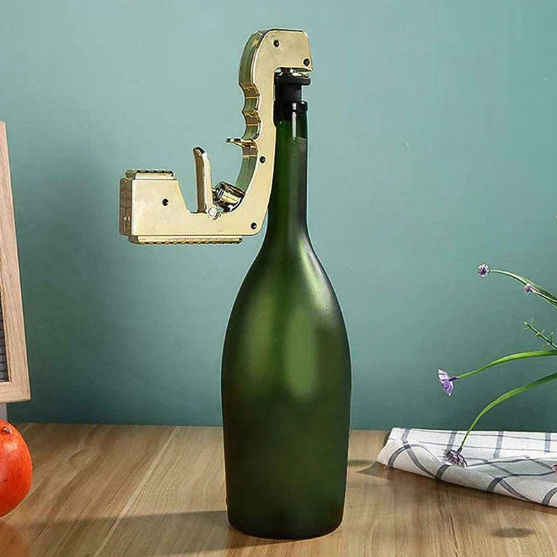 Champagne Spray Cannon - A versatile wine accessory that transforms any champagne bottle into a sparkling celebration with adjustable pressure control.