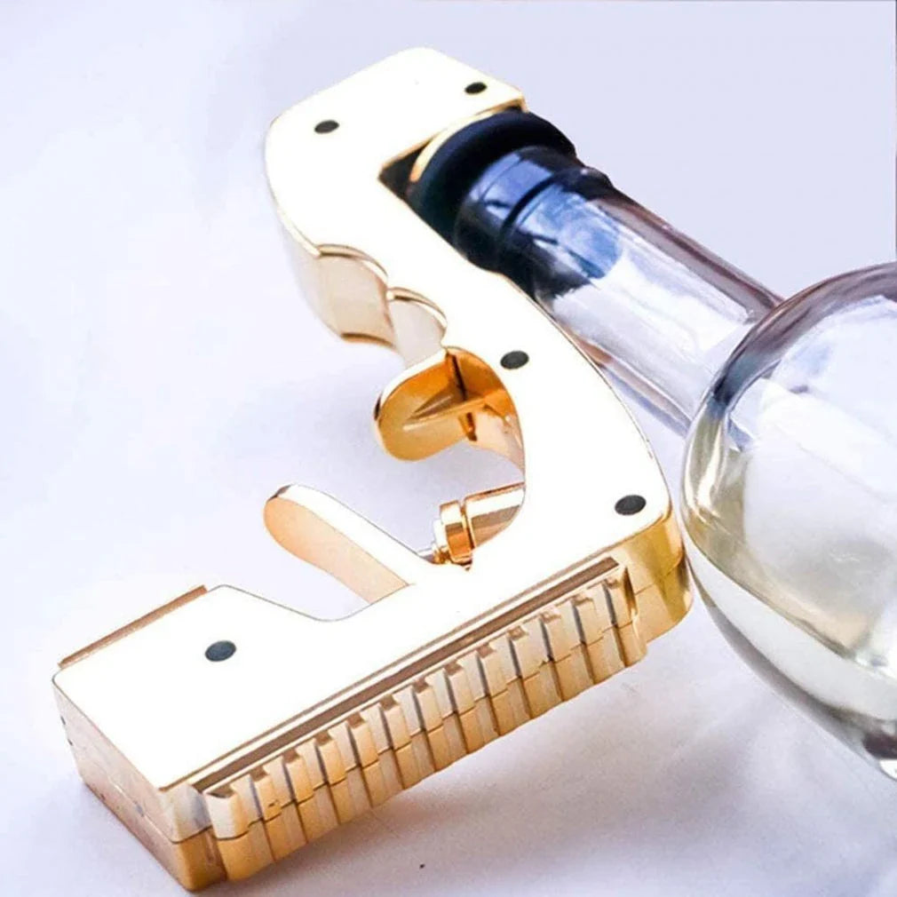 Champagne Spray Cannon - A versatile wine accessory that transforms any champagne bottle into a sparkling celebration with adjustable pressure control.