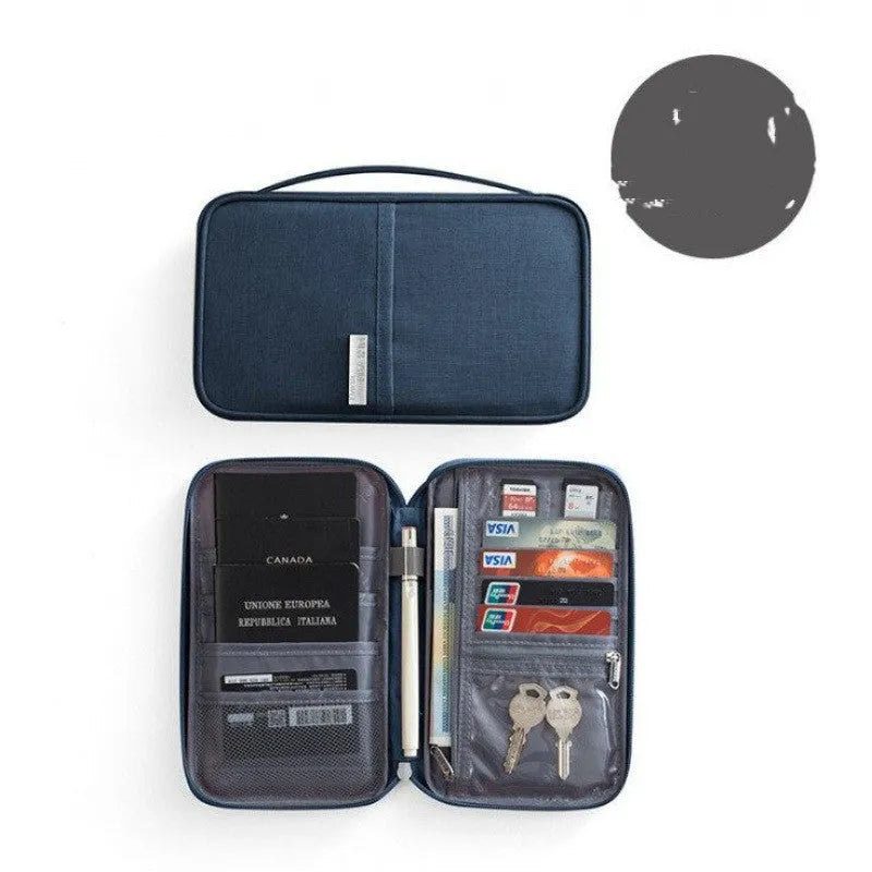 Waterproof Passport Cover with RFID Blocking: A Travel Document Holder in Multiple Sizes and Colours for Secure Organisation