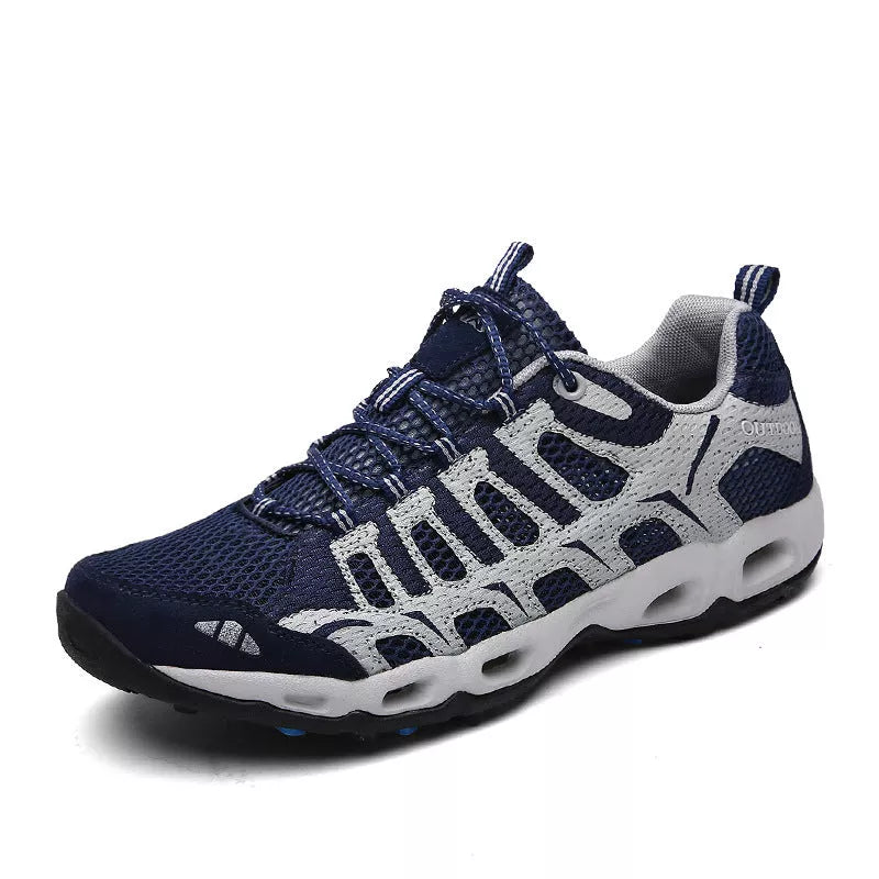 Men's breathable hollow casual shoes in various colours for summer wear