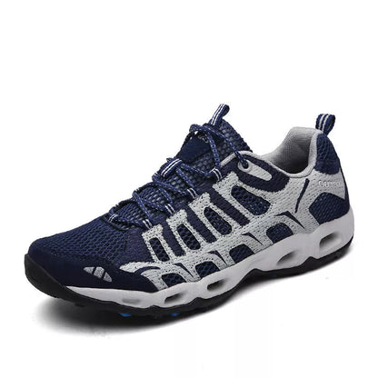 Men's breathable hollow casual shoes in various colours for summer wear