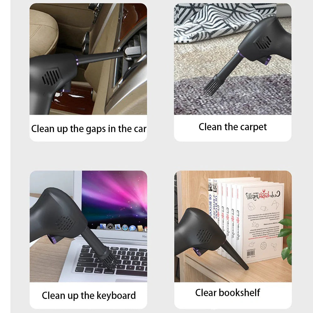 Cordless Air Duster for electronic and small appliance cleaning