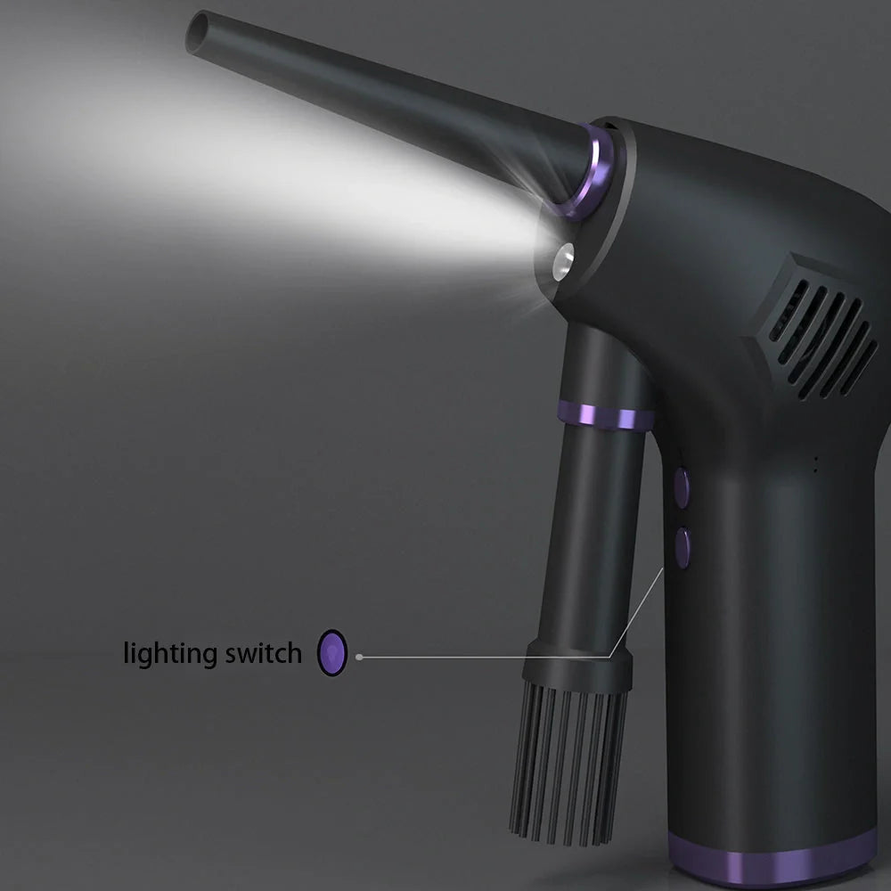 Cordless Air Duster for electronic and small appliance cleaning