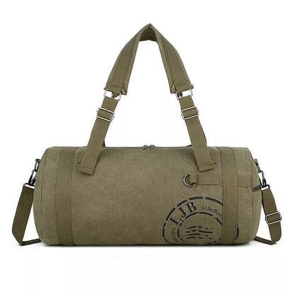 Canvas large-capacity travel shoulder bag in various colours