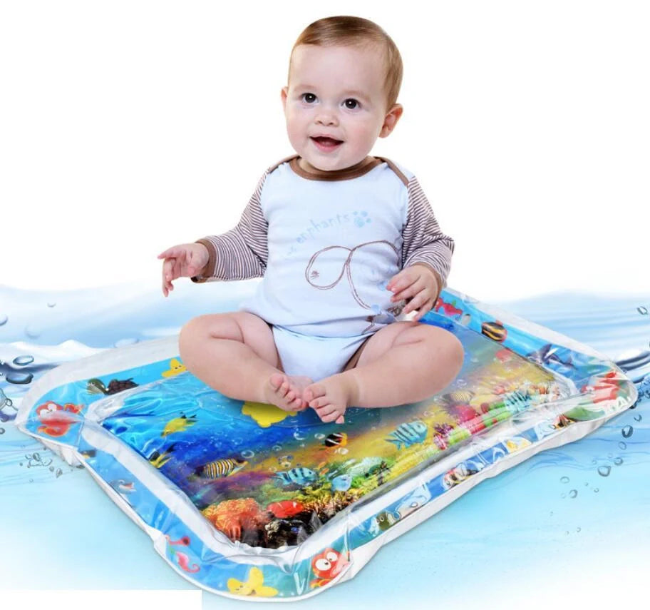 Baby Inflatable Water Mat for toddlers, summer beach play pad