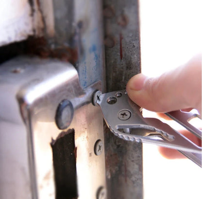Durable outdoor key clip with bottle opener for adventurers