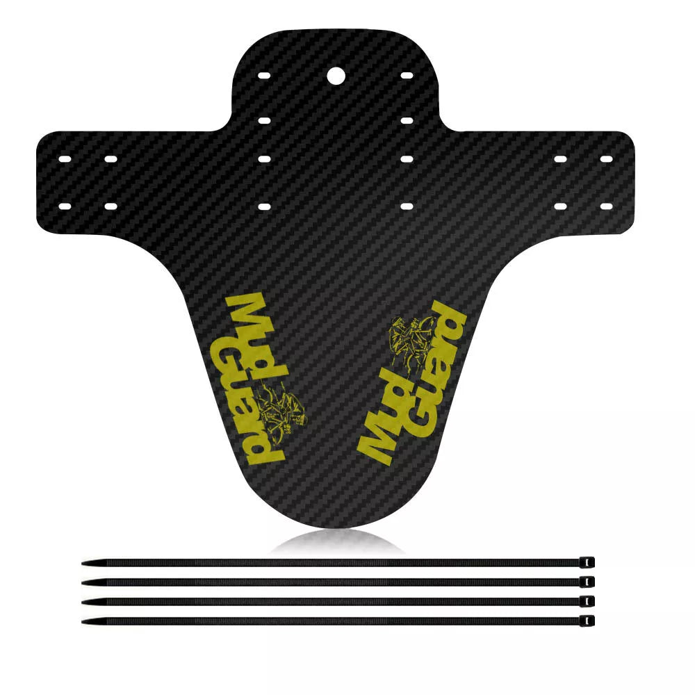 HT-11M carbon fibre pattern bicycle fender in various colours