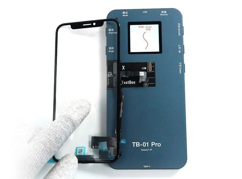 Mobile phone screen repair colour detector tool with intelligent screen tester for iPhone Samsung Huawei devices