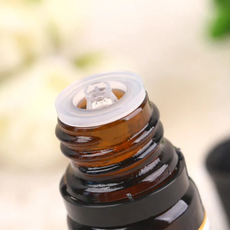 10ml bottle of pure rosemary essential oil for skincare and aromatherapy applications
