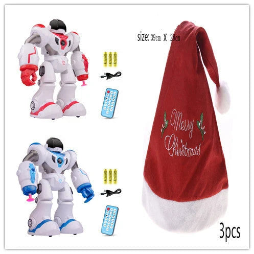 Remote control dancing robot toy with gesture controls, autonomous navigation, and customizable dance routines