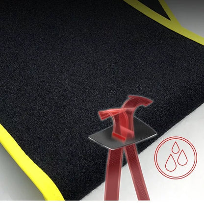 Kewlioo Neoprene Sauna Thigh Trimmer in black, yellow, red, and blue with adjustable side codes