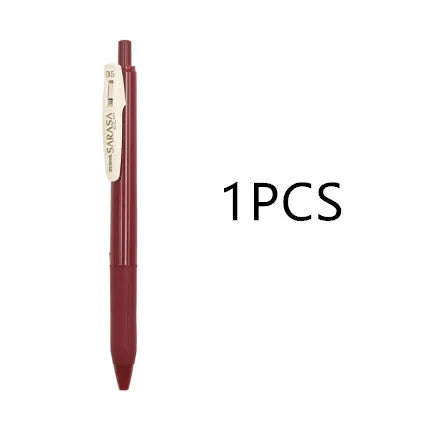 Press The Water 0.5mm bullet tip gel pen in retro colour options