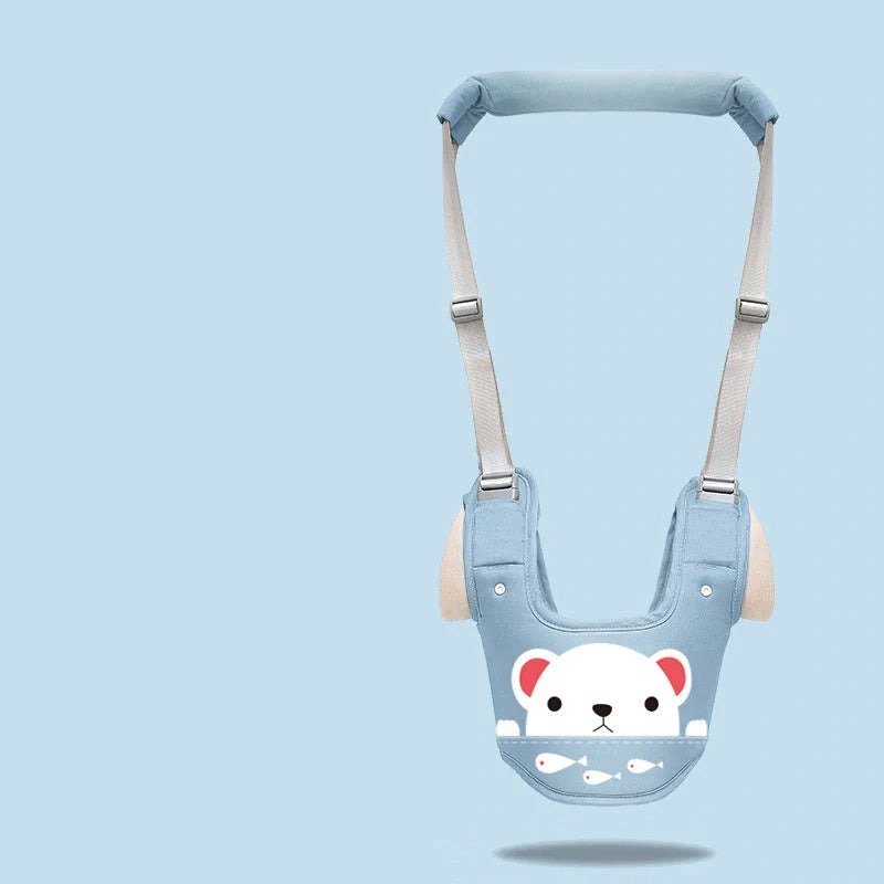 Breathable baby walker harness for toddlers in various colours and designs