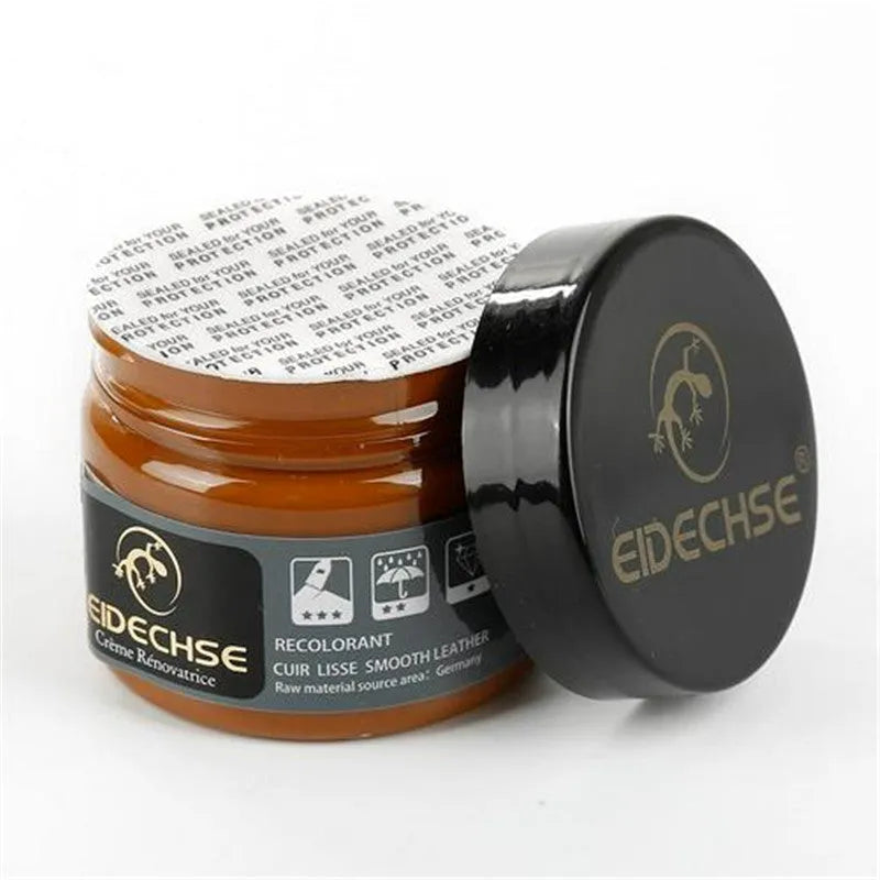 50ml leather repair cream colour restorer paste for car seats, sofas, shoes and wallets in multiple colours