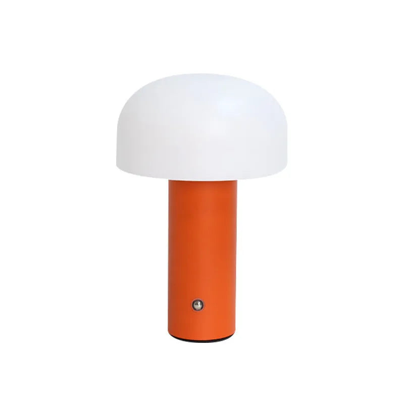 Adjustable gooseneck USB table lamp in black, showing flexible neck and integrated charging port on base.