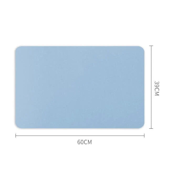 Absorbent diatomite foot pad in various colors and sizes, providing comfort and odor control for all-day freshness