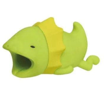 Animal-themed cable protector sleeve for Apple iPhone charging cables