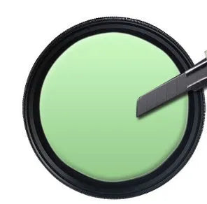 Adjustable camera ND filter set with diameters from 37mm to 95mm for light reduction