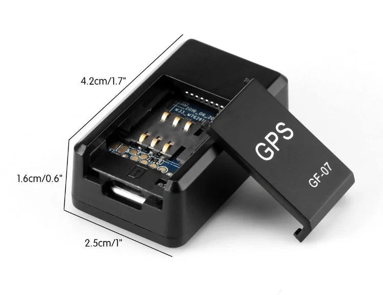 Compact anti-lost tracking alarm with GPS and SOS features