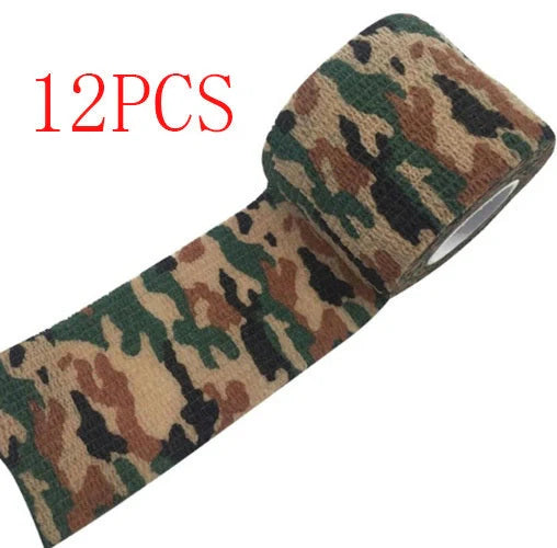 Self-Adhesive Camouflage Elastic Bandage for secure first aid support