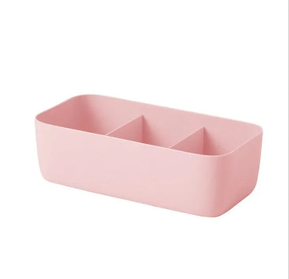 PP plastic drawer organiser box for socks and underwear storage in apricot colour