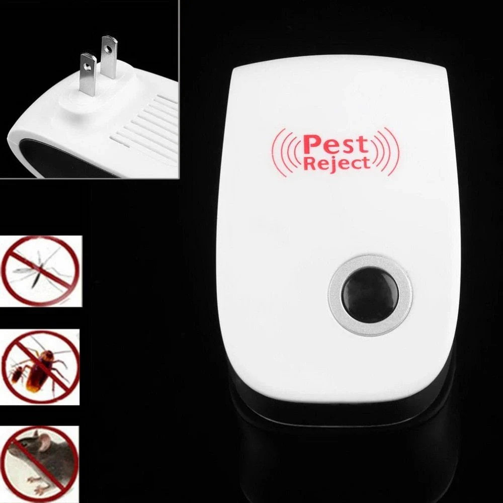 Ultrasonic Pest Repeller - Effectively Repels Mosquitoes, Insects, and Mice from Your Home