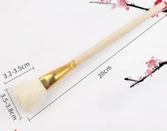 Wool brush painting pen with soft head for watercolour and oil painting with ceramic tracing