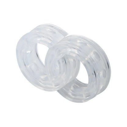 Transparent rubber spring shock absorbers for car modification in six different sizes