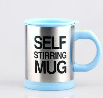 Automatic Stirring Electric Mug in various colors with 400ml capacity and leak-proof design