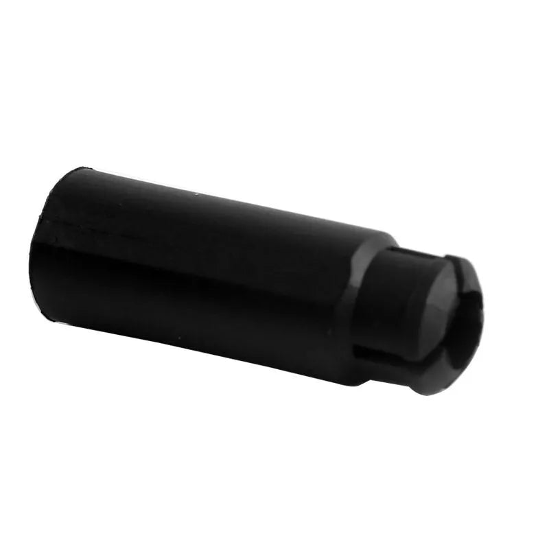 Black plastic gear lever cover for Vauxhall Opel Saifeili manual car, shown next to ruler showing 3cm length.