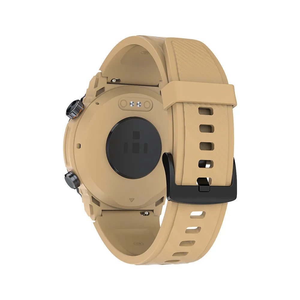 MG02 smart watch in black colour with Bluetooth calling and health monitoring features