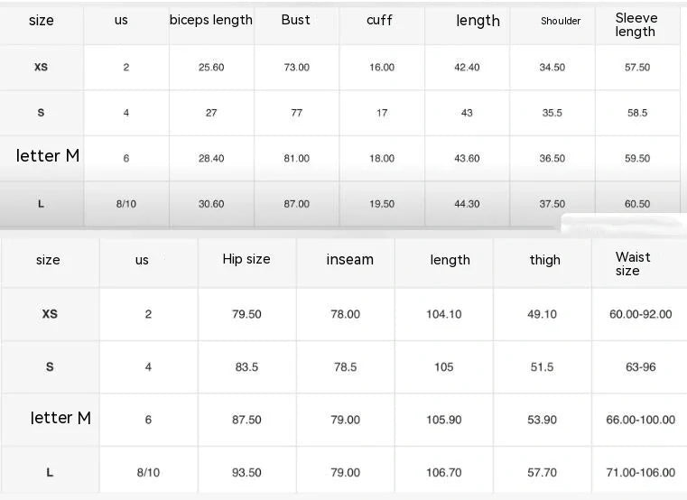 Women's cotton long sleeve turtleneck and wide leg high waist trousers suit in various colours